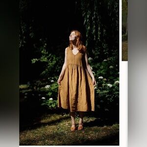 La Petite Alice 100% linen dress